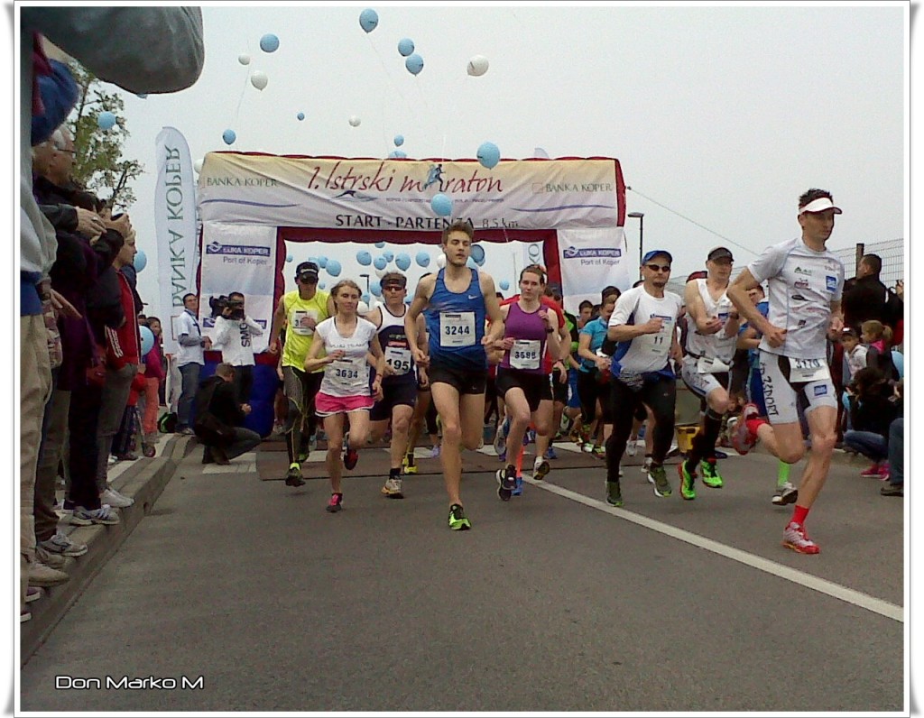 1. Istrski maraton tekačev Koper 03 (blog Don Marko M)