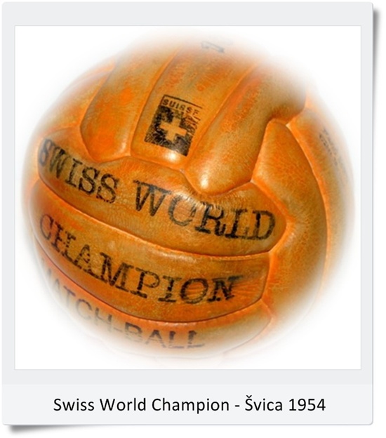 Žoga Swiss World Champion SP Švica 1954 (blog Don Marko M)