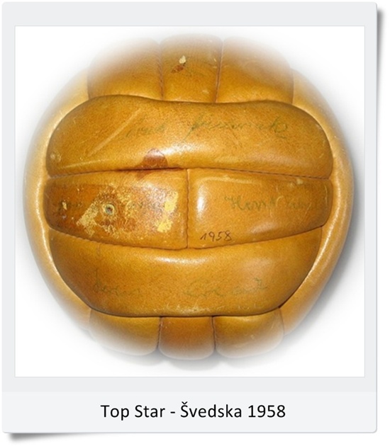 Žoga Top Star SP Švedska 1958 (blog Don Marko M)