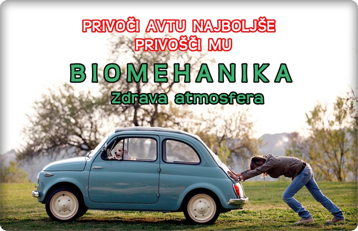 Biomehaniki društva Zdrava atmosfera zdravijo tudi avtomobile pred ...